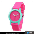 silicone quartz wristband watch custom